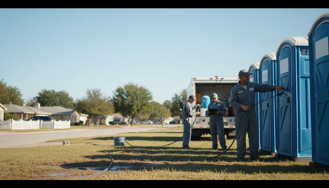 Long-Term Portable Toilet Rental in Bloomingdale, GA near me